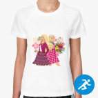 Женская спортивная футболка