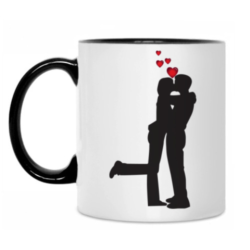 Кружка с принтом Love...