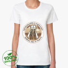 Женская футболка органик