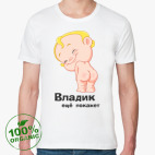 Мужская футболка органик