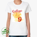 Женская футболка органик