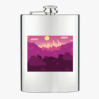 Фляжка стальная