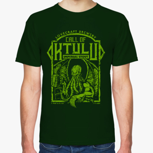 Футболка с принтом Ктулху
