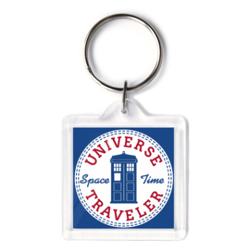 Брелок с принтом Universe Traveler - Doctor Who