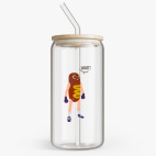 Банка с бамбуковой крышкой