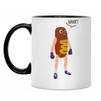 Кружка двухцветная