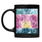 Кружка цветная UV-DTF