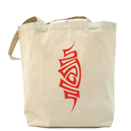 Сумка шоппер с принтом узор