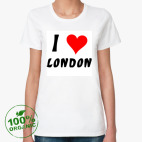 Женская футболка органик