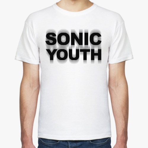 Футболка с принтом Sonic Youth