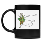 Кружка цветная UV-DTF