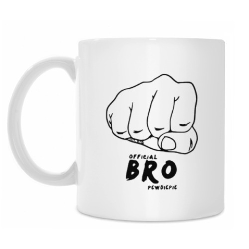 Кружка с принтом PewDiePie