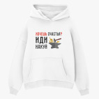 Толстовка худи оверсайз