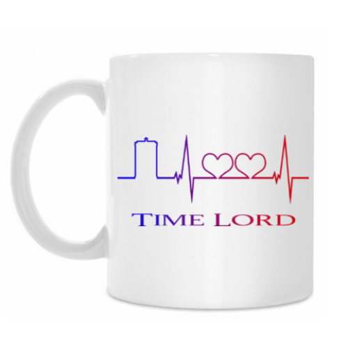 Кружка с принтом Time Lord - Doctor Who