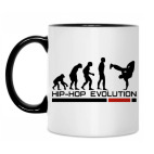 Кружка двухцветная