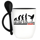 Кружка с ложкой