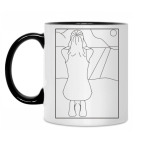 Кружка двухцветная