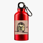 Металлическая бутылка 400 мл UV-DTF