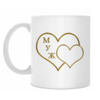 Золотые сердца и кольца