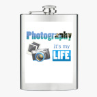 Фляжка стальная