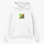 Толстовка худи оверсайз