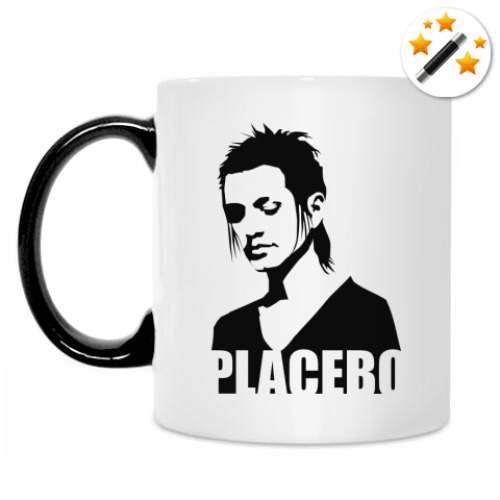 Кружка-хамелеон с принтом Placebo