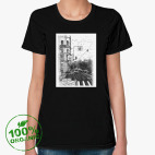 Женская футболка органик