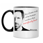 Кружка двухцветная