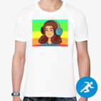 Мужская спортивная футболка