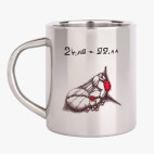 Кружка металлическая