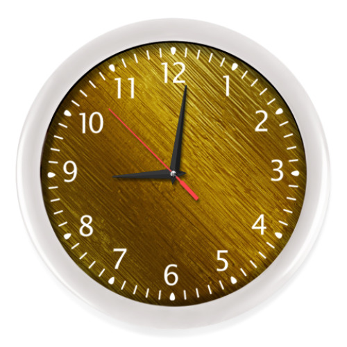 Настенные часы с принтом Текстура