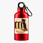 Металлическая бутылка 400 мл UV-DTF