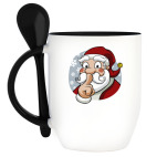 Кружка с ложкой