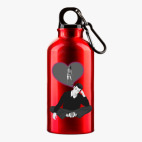 Металлическая бутылка 400 мл UV-DTF