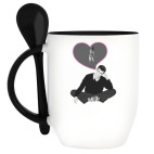 Кружка с ложкой