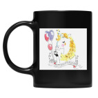 Кружка цветная UV-DTF