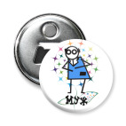 Магнит-открывашка 58 мм Муж