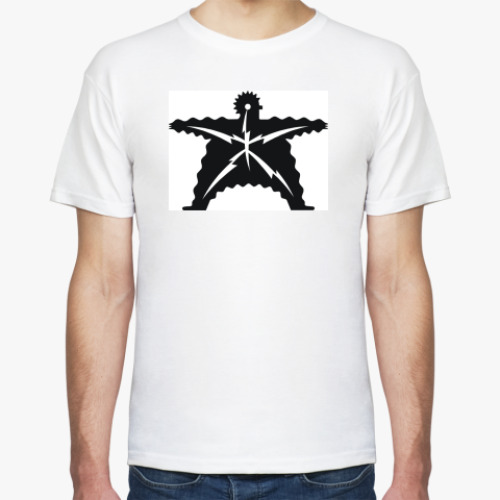 Футболка с принтом Травянистый