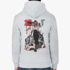 Девушка в стиле милитари