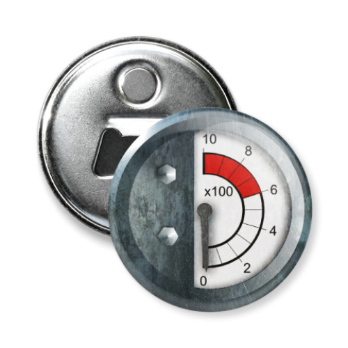 Магнит-открывашка с принтом Fallout