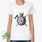 Женская футболка органик