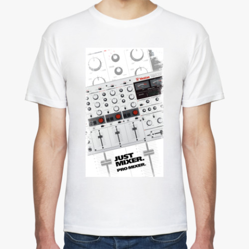Футболка с принтом Just Mixer. PRO Mixer