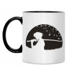 Кружка двухцветная