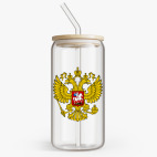 Банка с бамбуковой крышкой