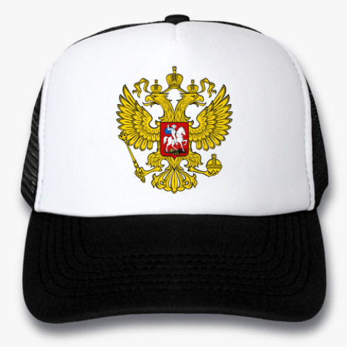 Кепка-тракер с принтом Герб России