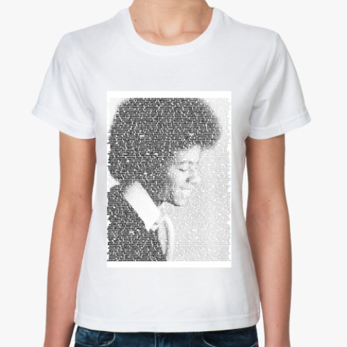 Классическая футболка с принтом Jackson