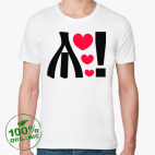 Мужская футболка органик