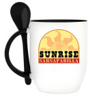 Кружка с ложкой