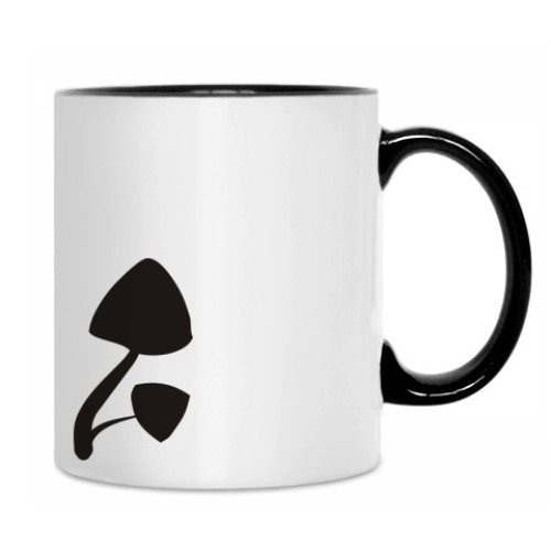 Кружка с принтом 'Грибы'