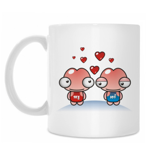 Кружка с принтом Love